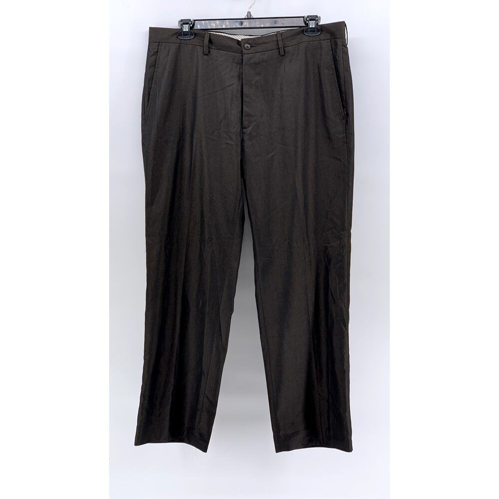 UNBRANDED Men's Brown Straight Leg Pants SZ 38X30